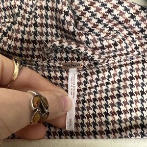 Free people size small patterned warm jacket